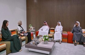 عمار النعيمي يستقبل سفيرة الولايات المتحدة