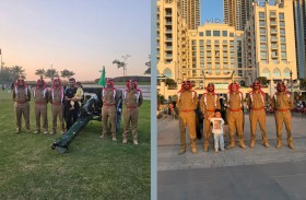 تفاعل مجتمعي واسع مع فعالية مدفع إفطار شرطة دبي