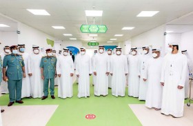 حمد الشرقي يفتتح مستشفى محمد بن زايد التخصصي في الفجيرة