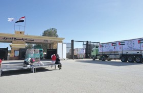 بدء دخول المستشفى الميداني الإماراتي إلى غزة