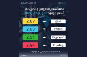 أسعار الوقود لشهر نوفمبر 2025