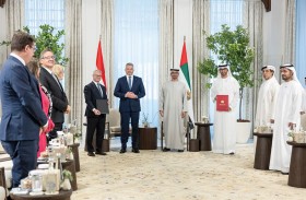 رئيس الدولة ومستشار النمسا يشهدان تبادل اتفاقية شراكة استراتيجية