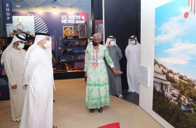 عبدالرحمن العور يطلع على ابتكارات جناح سانت كيتس ونيفيس في إكسبو 