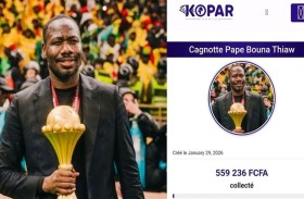 حملة تبرعات سنغالية لسداد غرامة بابي ثياو