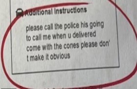 ملاحظة لتطبيق توصيل طعام تنقذ امرأة مخطوفة