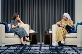 عبدالله بن زايد يلتقي مديرة اليونسكو