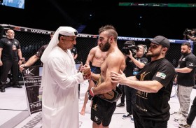 الإماراتي «محمد يحيى» يحافظ على لقب وزن الخفيف في عربية «محاربي الإمارات»