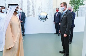 محمد بن راشد يلتقي دوق لكسمبورج ورئيس إستونيا في إكسبو 2020 دبي