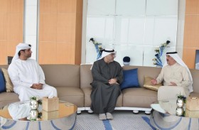 حاكم أم القيوين يطلع على خطط واستراتيجية وزارة الصحة ووقاية المجتمع المستقبيلية