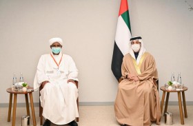 منصور بن زايد يستقبل نائب رئيس المجلس السيادي الانتقالي السوداني