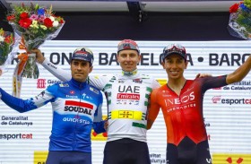 «الإمارات للدراجات» بطلا لـ «طواف كاتالونيا» بعد فوز بوجاتشار بالمرحلة السابعة
