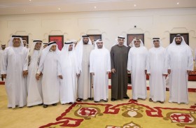 رئيس الدولة يحضر حفل زفاف راشد القبيسي