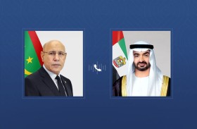 رئيس الدولة يبحث خلال اتصال  هاتفي مع رئيس موريتانيا التطورات في المنطقة