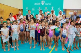 اختتام منافسات الجمباز في «أبطال مدارس أبوظبي»