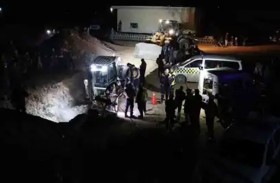 فرحة بعد رعب.. الطفلة السورية شذى خارج البئر 