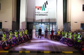 شرطة رأس الخيمة تطلق دوريات الدراجات الهوائية 