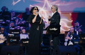 نوال مفاجأة حفل فضل شاكر