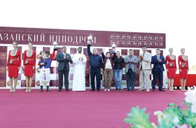 الجواد «فوسخود تيرسك» يتوج بلقب كأس رئيس الدولة للخيول العربية في كازان