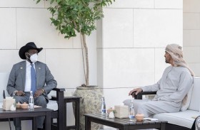محمد بن زايد يبحث مع رئيس جنوب السودان العلاقات الثنائية وعددا من القضايا الإقليمية والدولية 