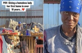 مؤثر مكسيكي يُهدي شقة إلى مشردة