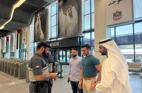 شرطة أبوظبي تعزِّز الخدمات الأمنية في شبكة السكك الحديدية لقطار الاتحاد