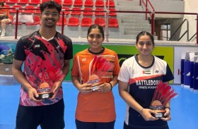 ذهبيتان للإمارات في بطولة مالطا الدولية للريشة الطائرة