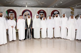 سعيد بن طحنون يحضر حفل زفاف نجل الدكتور عبدالرحمن المعمري