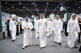 خالد بن محمد بن زايد يحضر فعاليات النسخة الرابعة عشرة من المسابقة الوطنية لمهارات الإمارات