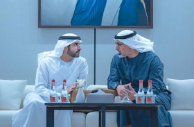 ولي عهد أبوظبي وولي عهد دبي يستعرضان مسيرة التنمية الشاملة في الدولة