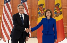 بلينكن في مولدافيا لدعم تطلعاتها الغربية في مواجهة روسيا 