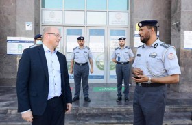 وفد سيبا العالمية يطلع على تقنيات فحص القيادة الذكي في شرطة أبوظبي