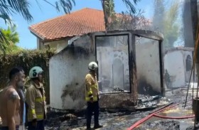 سائح يحرق فيلا فاخرة للتخلص من عنكبوت