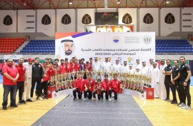  نادي الشارقة يحتفي بأبطال الألعاب الفردية