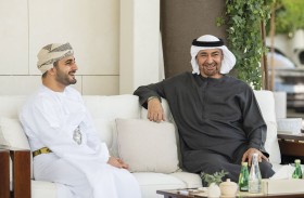 رئيس الدولة يستقبل ذي يزن بن هيثم آل سعيد