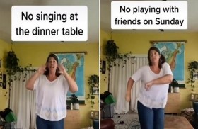 تشارك 4 قواعد غريبة تجبر عليها أطفالها