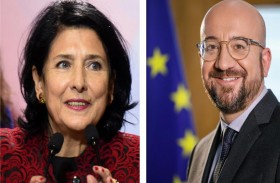  رئيس المجلس الأوروبي  يدعو إلى الحوار في جورجيا