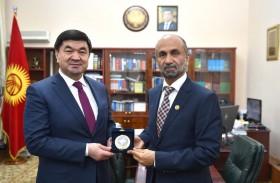 رئيس وزراء قيرغيزستان يستقبل وفد المجلس العالمي للتسامح والسلام