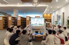 مركز جامع الشيخ زايد الكبير ينظم سلسلة من الورش الثقافية لطلاب المدارس