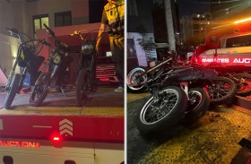 شرطة دبي تحجز دراجات نارية بسبب سلوكيات مرورية خطرة