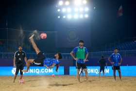 أبيض الشواطئ يواجه منتخب البرتغال في كأس القارات الليلة