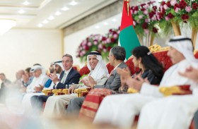 سعود بن صقر يستقبل عددا من السفراء وممثلي البعثات   الدبلوماسية لدى الدولة على مأدبة إفطار