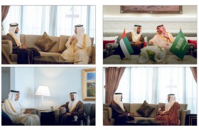 عبدالله آل حامد يلتقي وزراء إعلام السعودية والكويت والبحرين ورئيس المؤسسة القطرية للإعلام