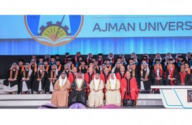 حميد النعيمي يشهد حفل تخريج الفوج الأول من دفعة 2020 في جامعة عجمان