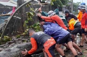 الإعصار دوكسوري يضرب الصين ترافقه أمطار قوية 