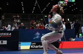 استبعاد الأوكرانية خارلان من بطولة العالم للمبارزة 
