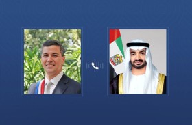 رئيس الدولة ورئيس الباراغواي يبحثان هاتفياً  الاعتداءات الإيرانية ضد الإمارات وعدد من الدول الشقيقة  