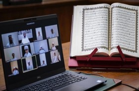 100 طالب من مراكز مكتوم ختموا القرآن الكريم عن بعد