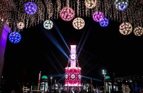  نافورة الإمارات أيقونة تنثر الفرح والبهجة في مهرجان الشيخ زايد