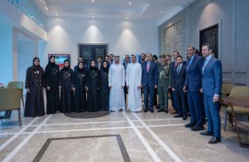 حمدان بن محمد يلتقي البعثة الدبلوماسية في الهند ويشيد بجهود الخارجية الإماراتية بقيادة عبدالله بن زايد