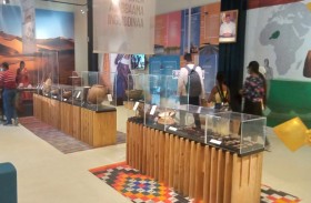 جناح النيجر يجسد إرثه الثقافي الممتد لملايين السنين في جمجمة ديناصور والنقوش على الجبال بإكسبو 2022 